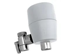 Riva riva Wasserfilter 'ALVA-S Viva' für Wasserhahn mit Blockaktivkohle, weiß – Produktbild 1 von 1