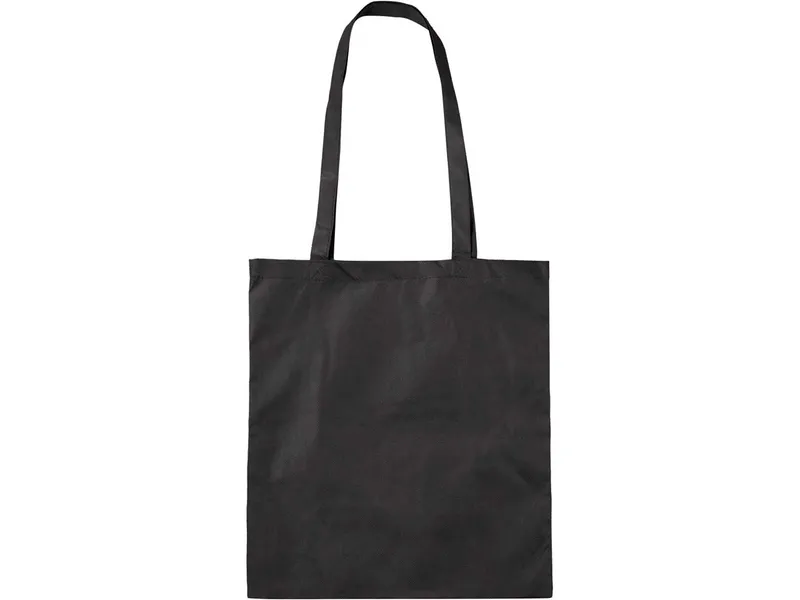 PP-Taschen, schwarz, 38x42 cm mit zwei langen Henkeln – Produktbild 1 von 2