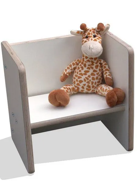 Die Schreiner Christoph Siegel Die Schreiner Christoph Siegel Kinder Wendehocker 2mount weiss zum selbst zusammen bauen – Produktbild 3 von 4