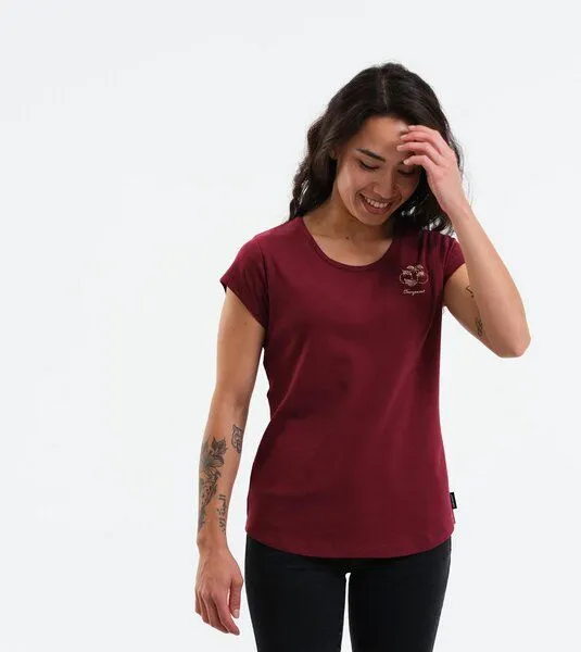 Gary Mash GARY MASH Shirt Asheville Orangement aus Bio-Baumwolle, Burgund (rot), – Produktbild 2 von 4