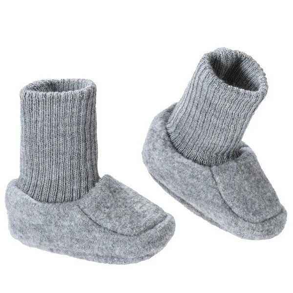 Disana disana Baby Schurwolle Walk-Schuhe kbT-Merinowolle, Grau, – Produktbild 1 von 2