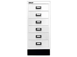 Bisley Bisley Schubladenschrank "MultiDrawer" DIN A4 mit 6 Schubladen verkehrsweiß – Produktbild 1 von 1