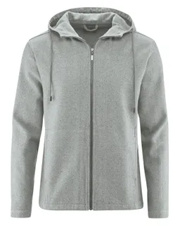 HempAge Hempage Herren vegan Kapuzenjacke Freizeit Dunkelgrau – Produktbild 1 von 1
