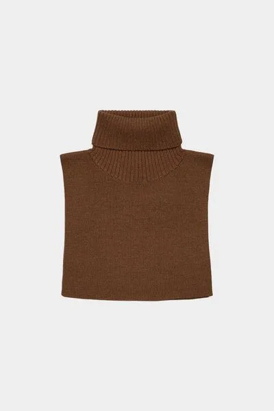 FUB FUB - Neckwarmer Merino, Braun (hazel melange), – Produktbild 1 von 4
