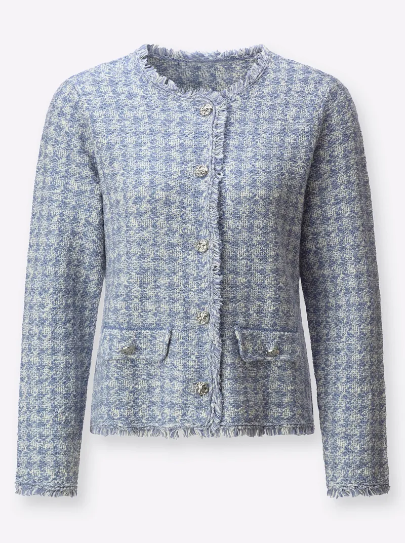 Witt Cardigan, Bleu-champagner-meliert, – Produktbild 1 von 2