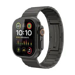VONMÄHLEN VONMÄHLEN Link Bracelet Pro Titanium für Apple Watch Schwarz 42 (Series 1/2/3)/44/45/46/49mm – Produktbild 1 von 1