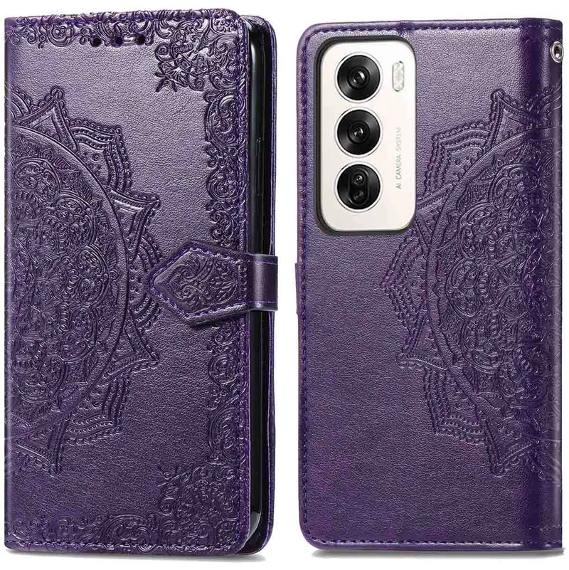 imoshion imoshion Mandala Klapphülle für das Oppo Reno 12, Lila, – Produktbild 1 von 1