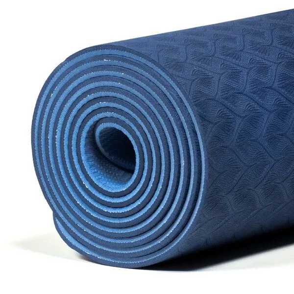 Just Be Just Be Yogamatte TPE 0,5 cm, Blau, – Produktbild 4 von 4
