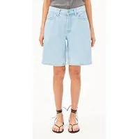 ARMEDANGELS ARMEDANGELS THALINAA Damen Jeans-Shorts aus 100% recycelter Baumwolle, Blue, – Produktbild 1 von 2