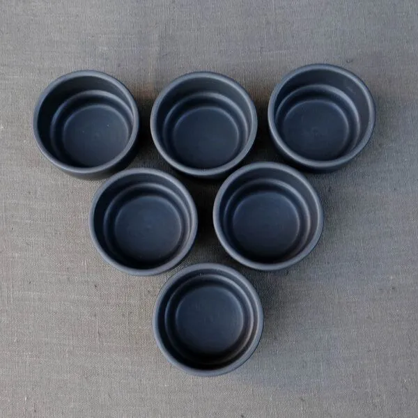 Izanami Tableware Izanami Tableware Set Dip Schalen, 6tlg - Lietzensee, Schwarz, – Produktbild 3 von 3
