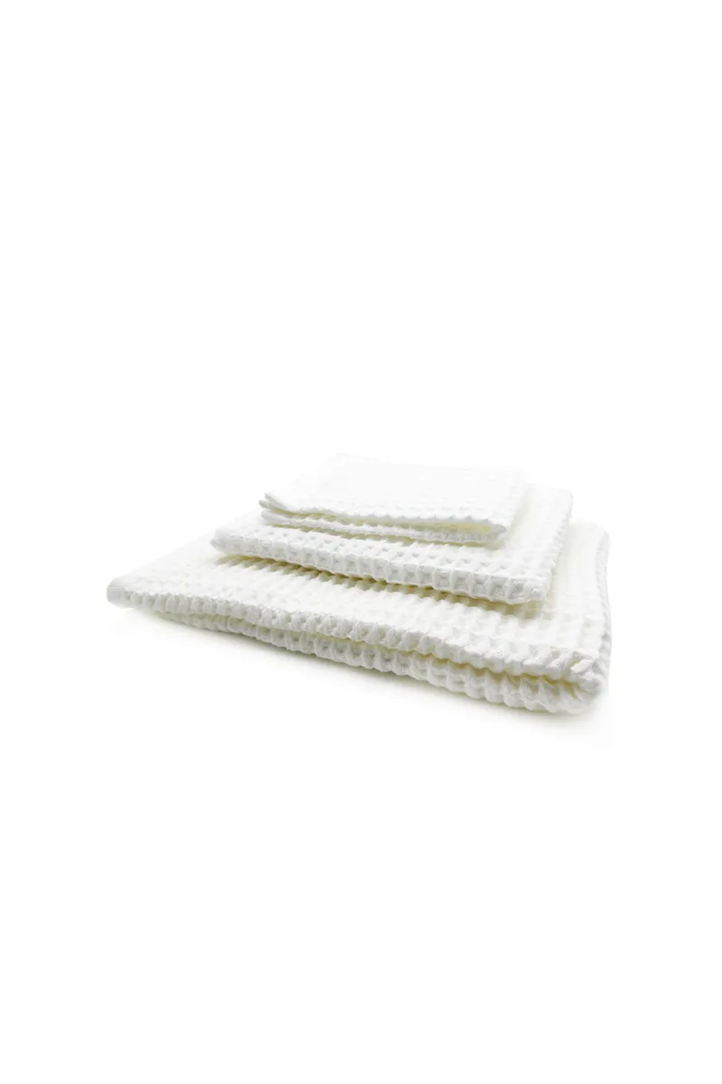 thies thies unisex vegan Washi Matou Waffelhandtuch Neri Weiß, Weiß, – Produktbild 1 von 2