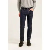 MUD Jeans MUD Jeans HANK Mid Tapered Jeans aus einem Bio-Baumwolle / recycelter Baumwolle Mix (strong blue), Strong blue, – Produktbild 2 von 5