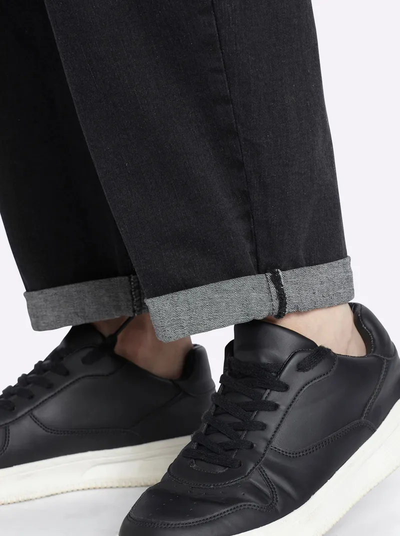 sheego Jeans black denim, Black denim, – Produktbild 2 von 2