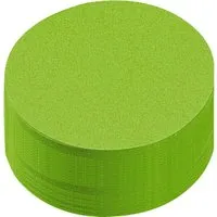 250 Blatt Moderationspapier Kreise 9,5 cm grün – Produktbild 1 von 1