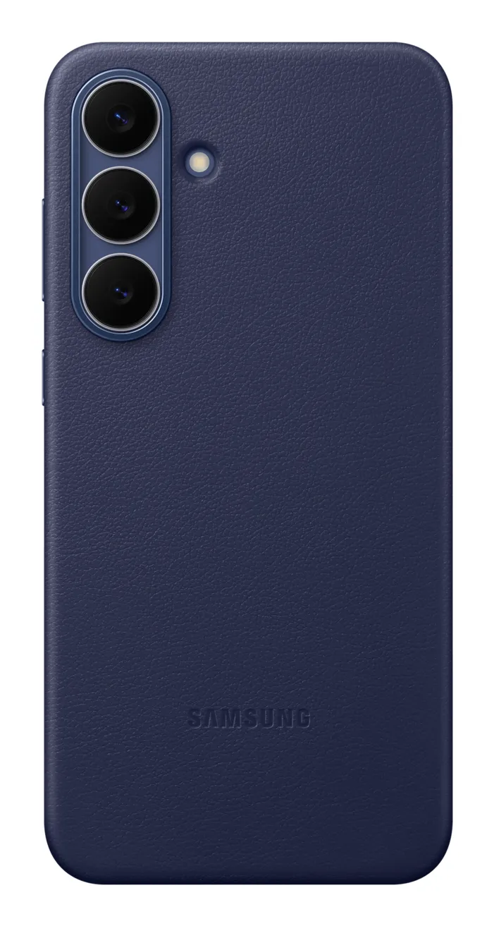 Samsung Original KindSuit Vegan Leather Case für das Samsung Galaxy S25 FE - Dark Blue, Dunkelblau, – Produktbild 2 von 2