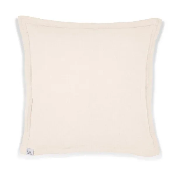Hutch&Putch Hutch&Putch Musselin Sofakissenbezug - Kissenbezug - Zierkissen - aus 100% Bio-Baumwolle - Handmade in Germany, Beige, – Produktbild 1 von 1