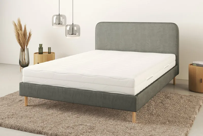 Komfortschaummatratze Lasse, Matratze 90x200 cm, 140x200 cm & weitere Größen, in H2-H4, OTTO home, 22 cm hoch, Weiß, – Produktbild 4 von 7