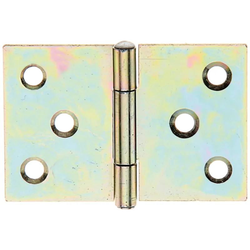 Alberts ALBERTS Scharnier, galv. gelb verzinkt, LxB 40x58 mm – Produktbild 1 von 1