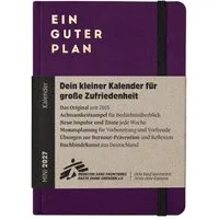 Ein guter Plan Ein guter Plan Mini 2027 – Mini-Terminkalender für mehr Achtsamkeit und Selbstliebe, Violett, – Produktbild 1 von 1