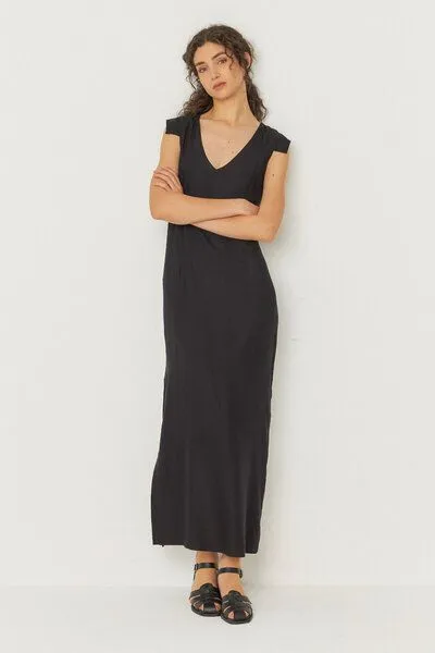 SKFK SKFK Kleid Ira - Black - aus Ecovero – Produktbild 2 von 3