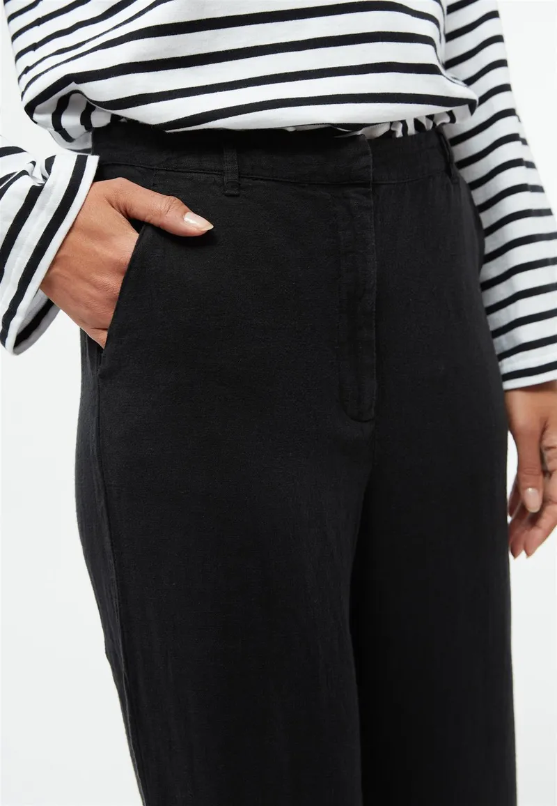Givn Givn Damen vegan Hose Beatrice, Schwarz, – Produktbild 1 von 2