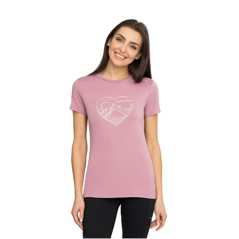 Viking Damen T-Shirt Viking Lenta, Rose, – Produktbild 1 von 1