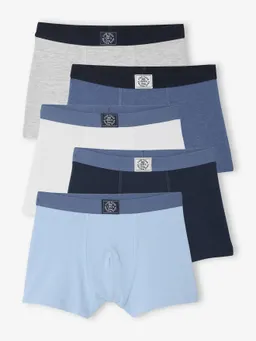 Vertbaudet 5er-Pack Jungen Boxershorts BASIC – Produktbild 1 von 1