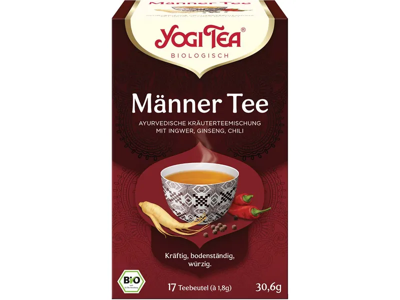 YOGI TEA Yogi Tea Männer-Tee im Beutel – Produktbild 1 von 3