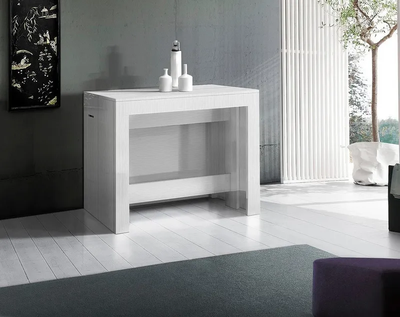 Home affaire Esstisch Praktika, Küchentisch, Wohnzimmertisch, Speisetisch, mit Auszugsfunktion, ausziehbar von 50 cm auf 300 cm, Beige, – Produktbild 2 von 8