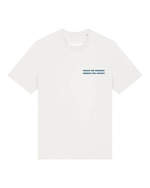 watapparel watapparel T-Shirt Unisex Escape the ordinary, Off white, – Produktbild 1 von 4