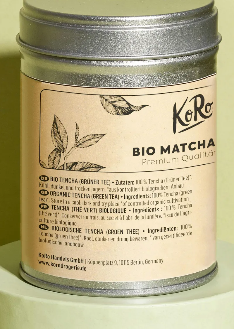 KoRo Bio Matcha Mizu 80 g – Produktbild 4 von 5