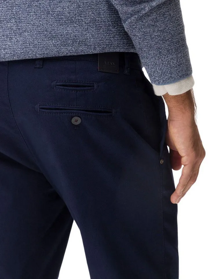 Brax Brax Chinohose FABIO mit Stretch, Blau, – Produktbild 4 von 5