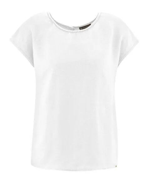 HempAge HempAge 100% Hanfbluse Damen, White (weiss), – Produktbild 3 von 4