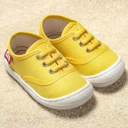 Pololo Pololo leichter Sommersneaker "Pepe" aus Baumwolle (Bio kbA), Größen 20-27 – Produktbild 1 von 1