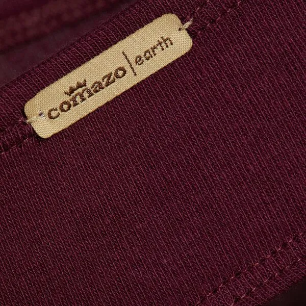 comazo|earth comazo|earth Fairtrade Pure Cotton Mini-Slip | GOTS zertifiziert, Burgund, – Produktbild 4 von 4