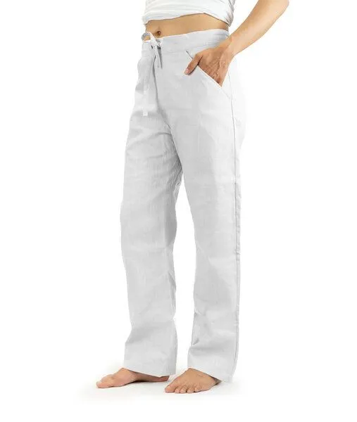 SCHAZAD Leinenhose ESSENTIAL von SCHAZAD, Weiss, – Produktbild 2 von 4
