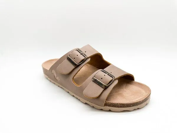 thies Vegane Eco Bio Sandale thies PET MEN, Elephant grey, – Produktbild 3 von 4