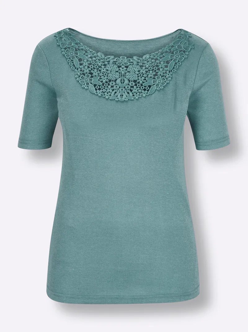 wäschepur Blazershirt jade, Jade, – Produktbild 1 von 2