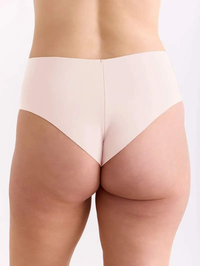 erlich textil erlich textil Light Touch High Waist Brazil String aus Modal, Magnolie, – Produktbild 1 von 6