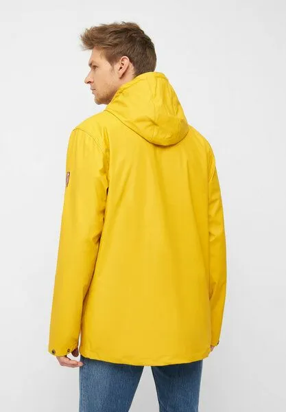 derbe derbe Regenjacke „Passby“, Yellow navy, – Produktbild 4 von 4