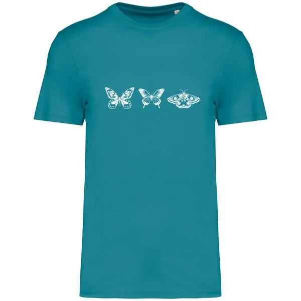 Greenspired Greenspired Basic Bio T-Shirt Metamorphose 155g/m² XXS - 4 XL", Adriablau, – Produktbild 1 von 1