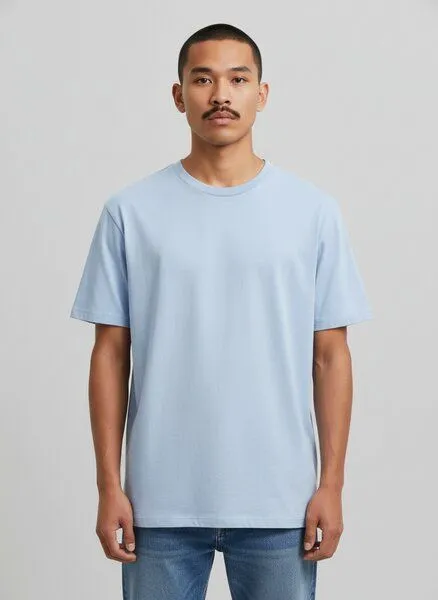 UNIPOLAR UNIPOLAR Basic T-Shirt Modell: Creative, Blue soul (blau), – Produktbild 1 von 2