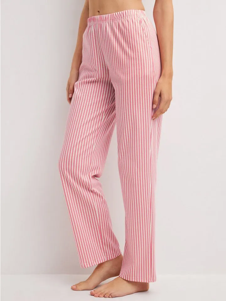CALIDA CALIDA Pyjamahose Sleep Over M&M Damen (1-tlg) weiche Baumwolle, locker und bequem, Rosa, – Produktbild 2 von 5