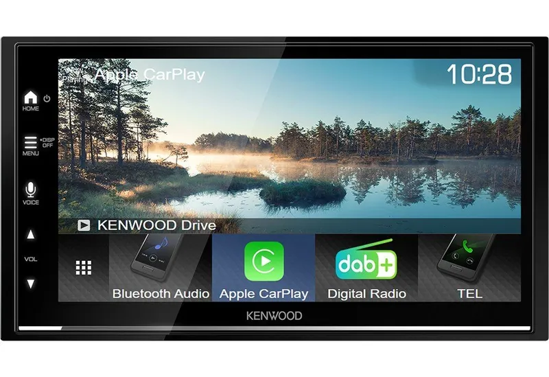 DSX Kenwood Moniceiver DAB BT Apple Car Play Android Auto für VW Polo 6R Autoradio (DAB) – Produktbild 2 von 5
