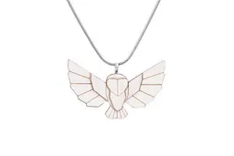 BeWooden BeWooden Holzanhänger Snowy Owl Pendant – Produktbild 1 von 1