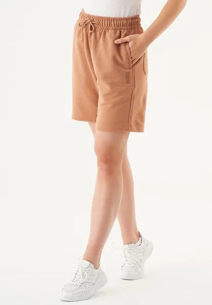 ORGANICATION ORGANICATION Damen ESSENTIALS-SHEYMA- Shorts aus Bio-Baumwolle, Light brown, – Produktbild 3 von 3