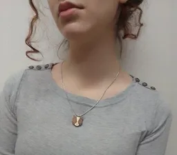BeWooden BeWooden Halskette Grey Cat | Kette mit Anhänger aus Holz – Produktbild 1 von 1