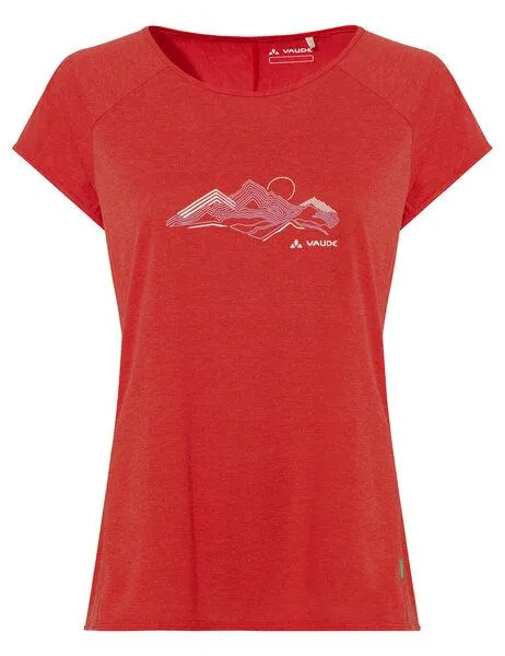 Vaude VAUDE T-Shirt Women's Tekoa T-Shirt II, Lava, – Produktbild 1 von 6