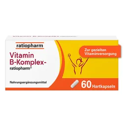 Vitamin-B-ratiopharm Vitamin-B-ratiopharm Vitamin B Komplex ratiopharm Kapseln – Produktbild 1 von 1