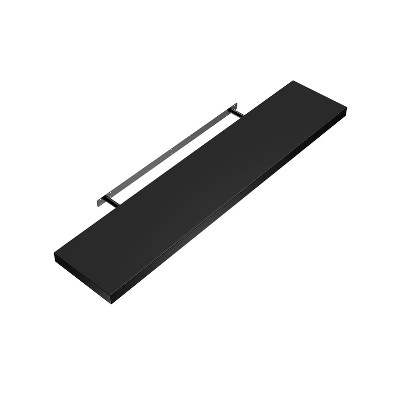 Casaria® Casaria Casaria Wandregal Schweberegal 50cm schwarz + Halterung – Produktbild 1 von 1